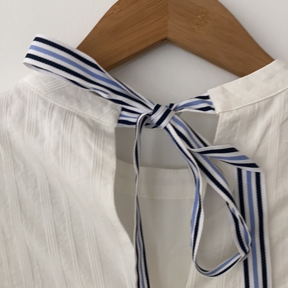 English Factory Short Sleeve Ruffle Shift Dress - Picture 8 of 10